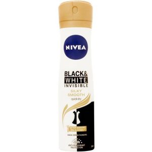 Deodorant antiperspirant dama Nivea Black&White Silky Smooth 150ml