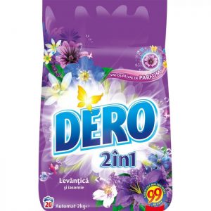 Detergent automat Dero 2 in 1 Levantica si iasomie 2kg