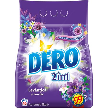 Detergent automat Dero 2 in 1 Levantica si iasomie 4kg