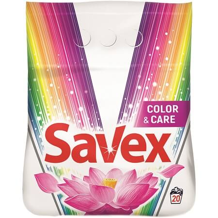 Detergent automat Savex 2kg Color&Care