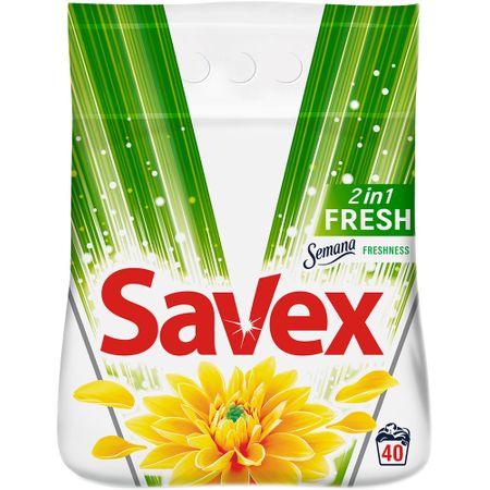 Detergent automat Savex 4kg Fresh 2 in 1